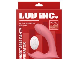 Insertable Panty Vibrator LL-7216-16 Coral