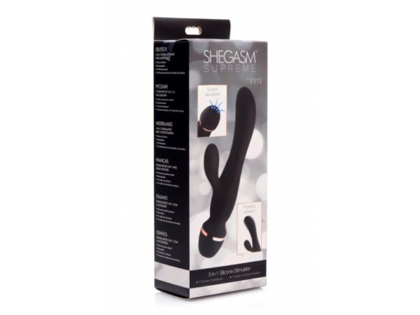 IN Shegasm Supreme 3-in-1 Silicone Stimulator