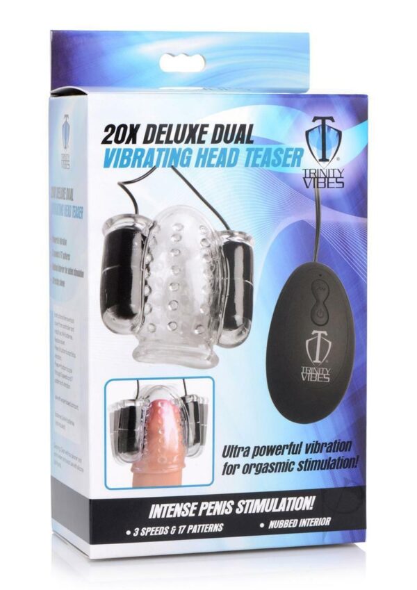 TM 20X Deluxe Dual Vibrating Head Teaser