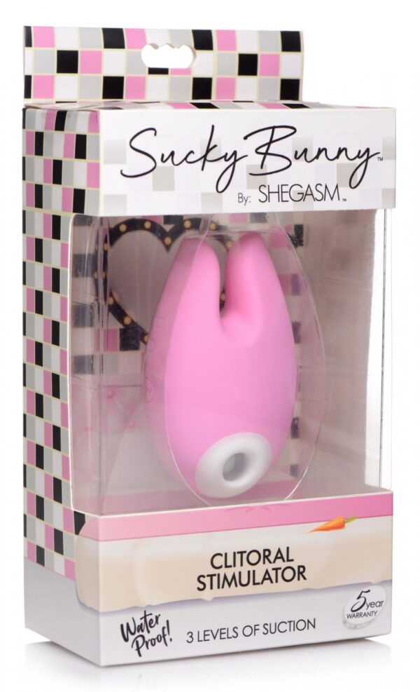 IN Shegasm Sucky Bunny Clitoral Stimulator - Pink