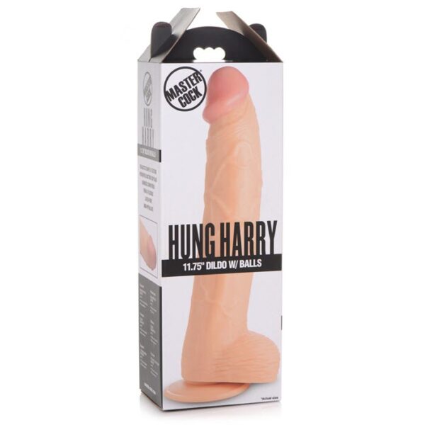 MC Hung Harry 11.75″ Dildo with Balls – Light