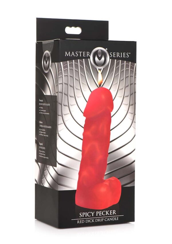 MS Spicy Pecker Red Dick Drip Candle