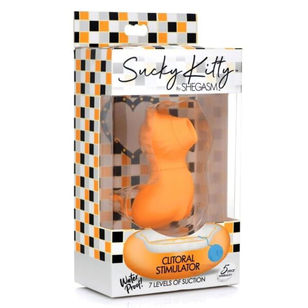 SH Sucky Kitty 7X Clitoral Stimulator – Orange