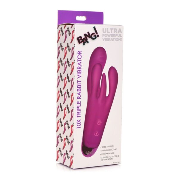 BG Triple Rabbit Vibrator