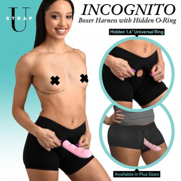 SU Incognito Boxer Harness w/ Hidden O-Ring – LXL