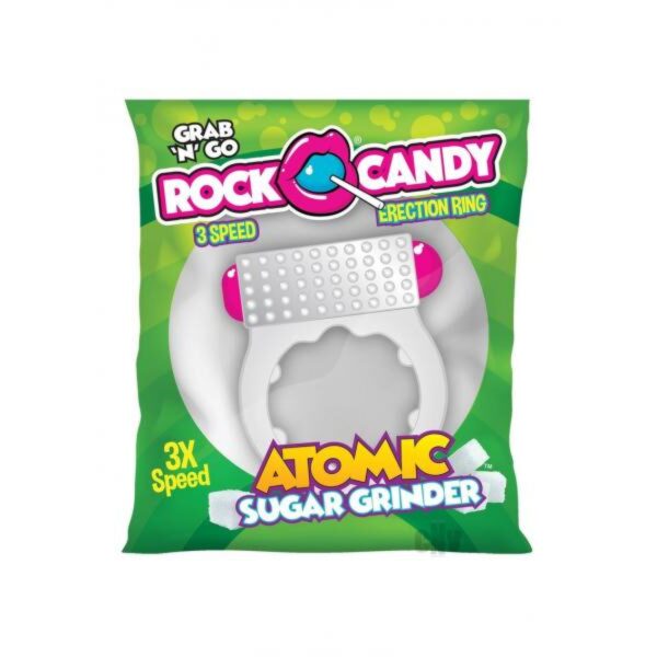 Rock Candy Atomic Sugar Grinder Vibrating Cock Ring (sujeto a disponibilidad de color)