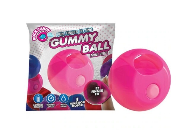 Rock Candy Gummy Balls Finger Vibrator
