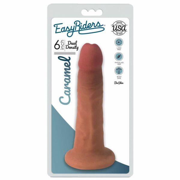 Easy Riders 6 Inch Dual Density Dildo – Medium