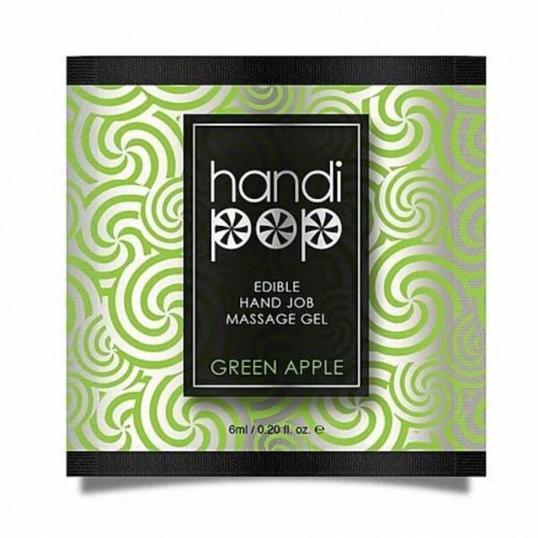 Handi Pop Green Apple Endible Massage gel 0.20 oz