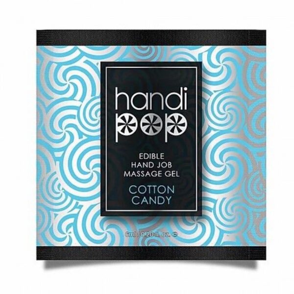 Handi Pop Cotton Candy Endible Massage gel 0.20 oz