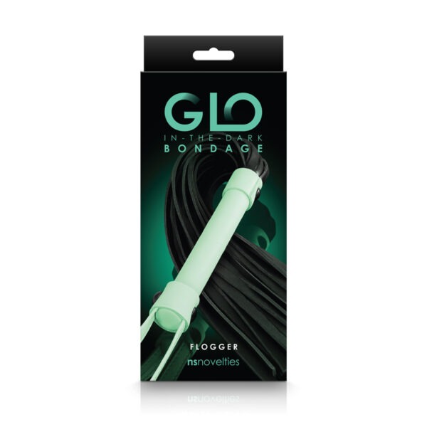 GLO Bondage – Flogger – Green