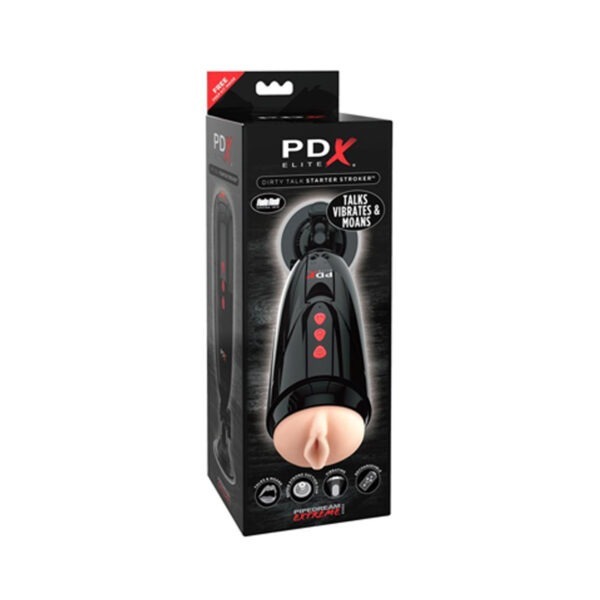 PDX Elite Dirty Talk Starter Stroker