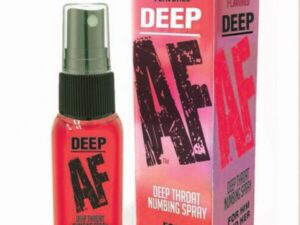 Deep AF Deep Throat Numbing Spray 1oz - Cherry