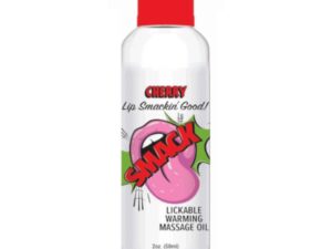 Smack Lickable Massage Oil 2oz – Cherry