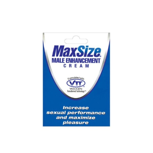 MAX SIZE CREAM PACKET