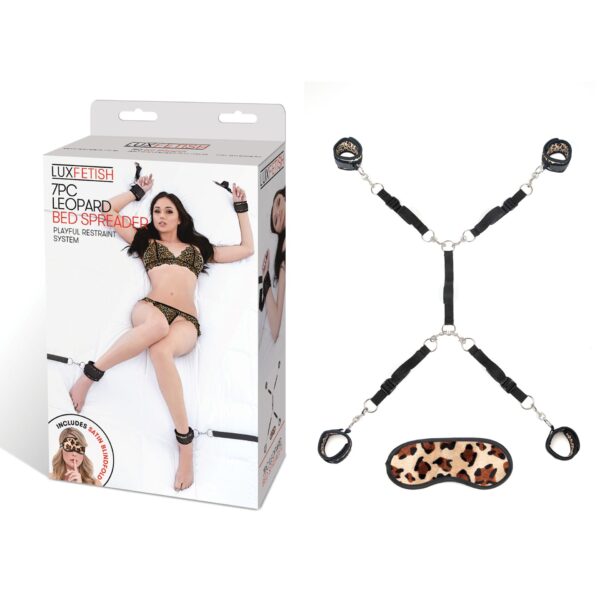 7PC Leopard Bed Spreader