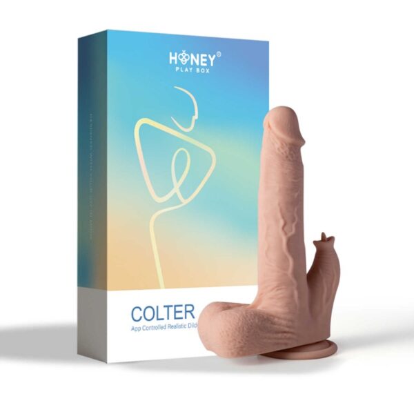 Colter 8.5″ App-Controlled Thrusting Dildo
