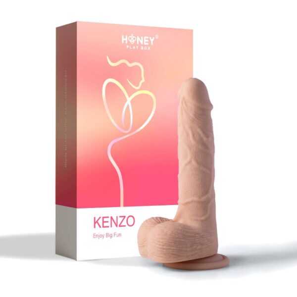 Kenzo 9.5″ App-Controlled Thrusting Dildo