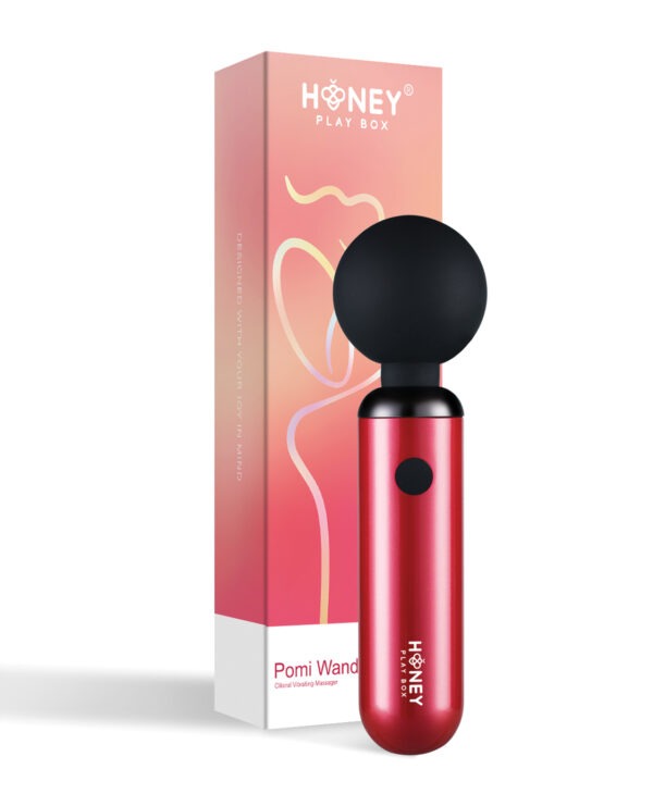 Pomi Wand – Clit Tease Vibrating Wand Red