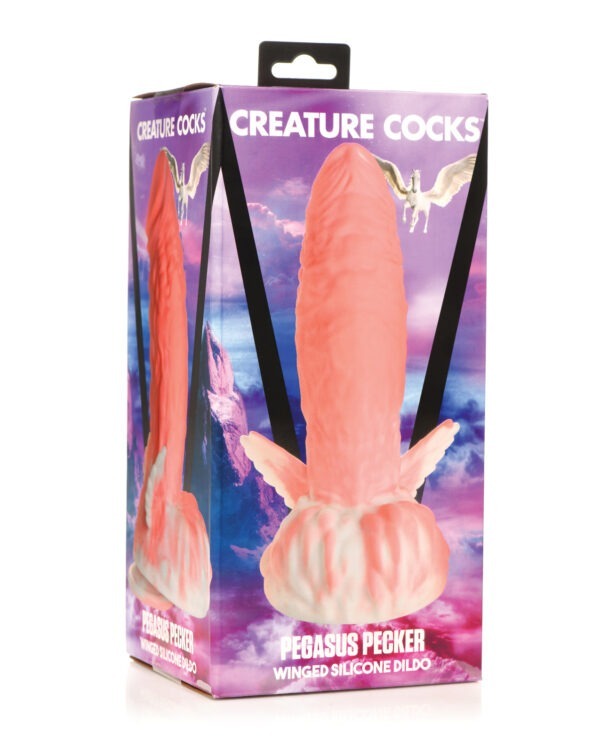 Pegasus Pecker Winged Silicone Dildo