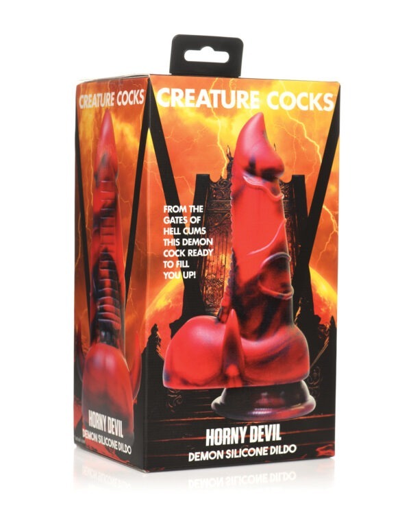 Horny Devil Demon Silicone Dildo