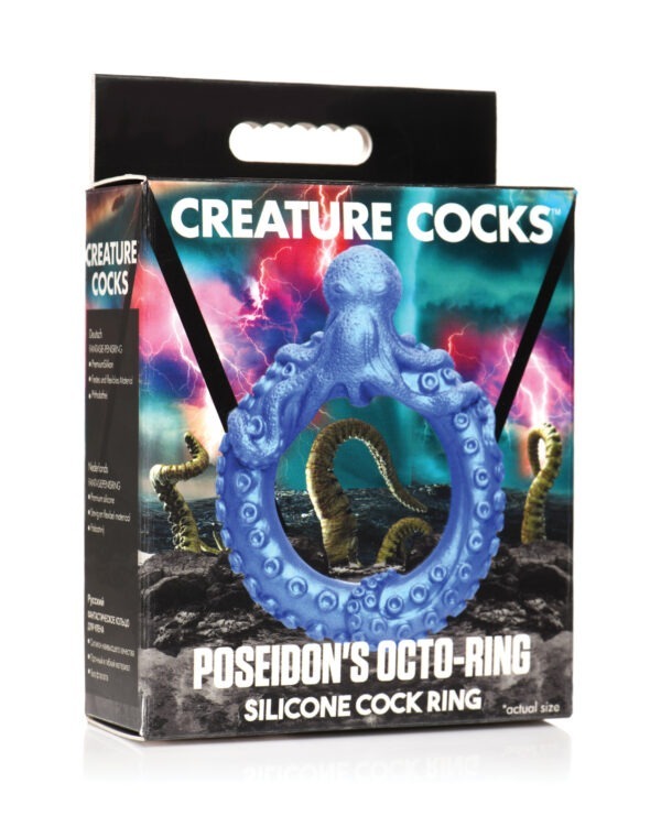 Poseidon’s Octo-Ring Silicone Cock Ring