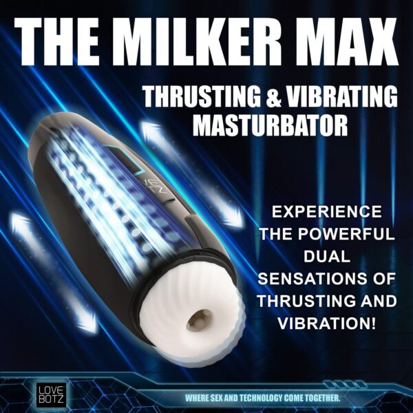 LB Thrusting & Vibrating Masturbator