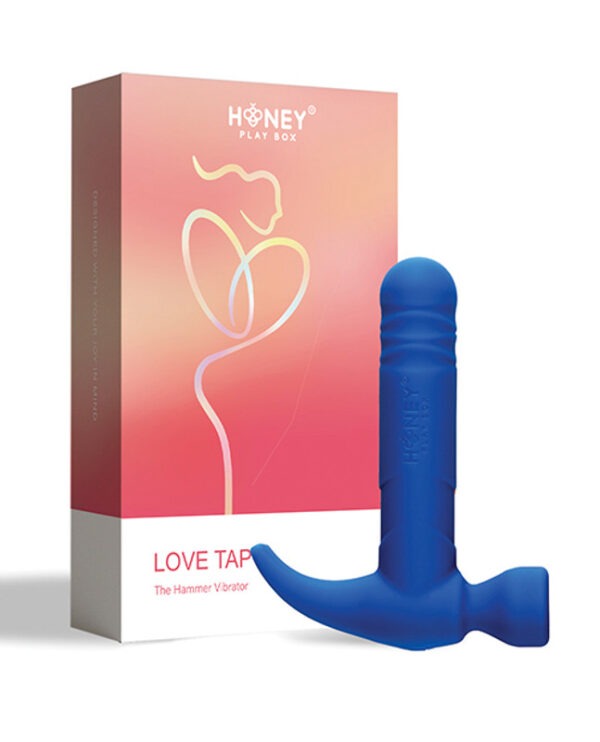 Love Tap The Hammer Vibrator Blue