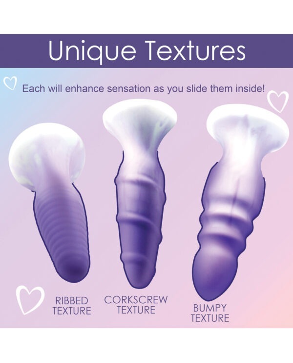 Silicone Butt Plug Set