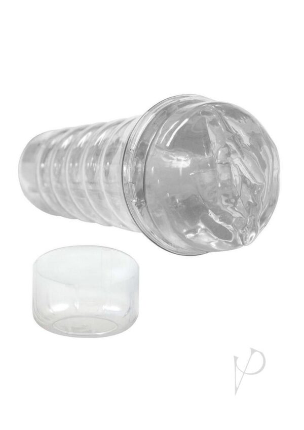 DREAM-LITE CRYSTAL VAGINA MASTURBATOR-CLEAR