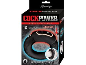 COCKPOWER HEAT UP COCK RING-BLACK