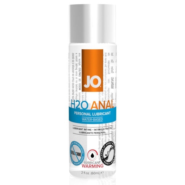 JO H2O Anal - Warming - Lubricant 2 floz / 60 mL