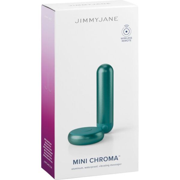 JimmyJane Mini Chroma Remote Bullet Vibe in Teal