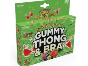Sweet and Sour Gummy Thong & Bra Set