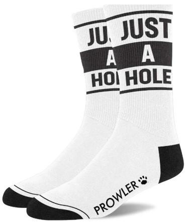 Prowler RED Sock Hole White Black