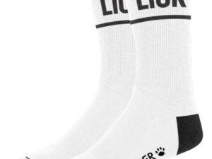 Prowler RED Lick Socks White Black