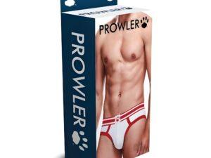 Prowler Brief White Red S/M Prowler Brief White Red S/M