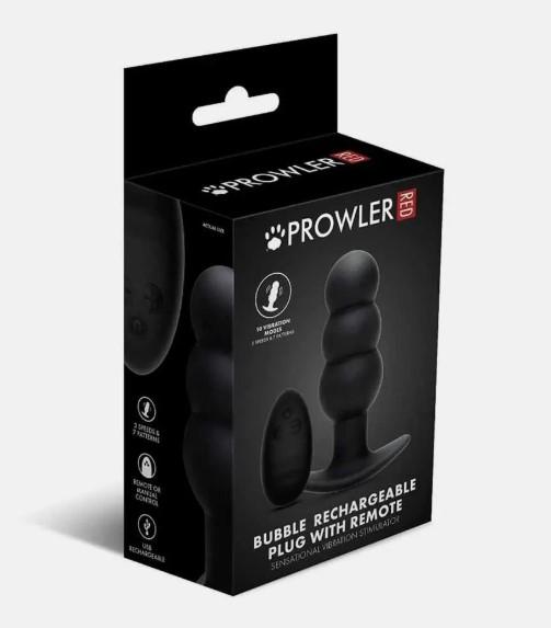 Prowler RED Bubble Rechargeable Plug with Remote