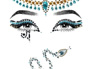 Cleopatra Face Jewels Sticker